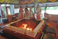 Sharadiya Navaratri 2020 Day 2 (18.10.2020) - Karla - Samuhika Durga homa on behalf of KDPT and 5 yajmana-s